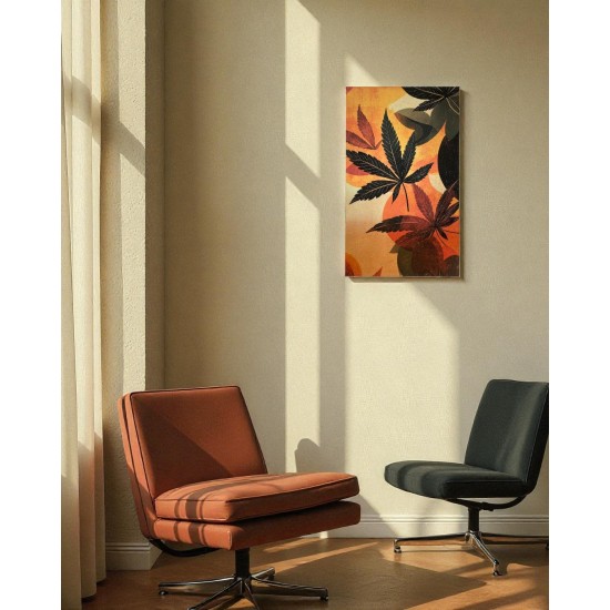 Kapart Statement Art – “Hemp Leaves!”